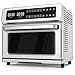 11-in-1 Air Fryer Toaster Oven,Iconites 20L Convection Smart Oven Dehydrator with/Digital LED Display(Brushed Stainless Steel)