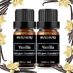 2pcs Vanilla Essential Oils for Massage, Diffuser, Humidifier – 100{b13794532221bd7716b1630afd9d7d94fcba1925a8b0df34bdffa89758f7d763} Pure Fragrance Oil 10ML