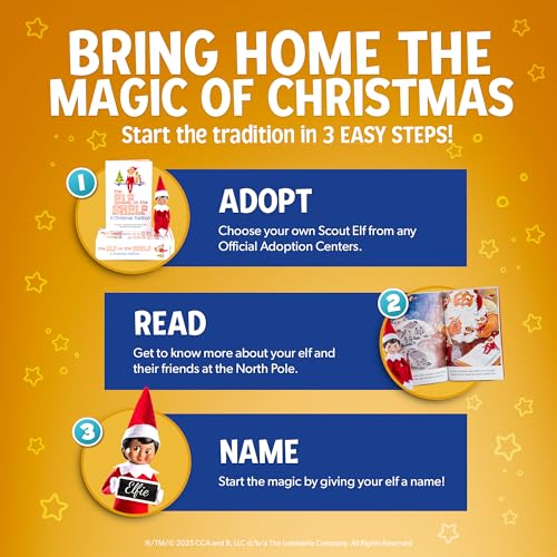 image for The Elf on the Shelf: A Christmas Tradition - Boy Scout Elf with Blue 