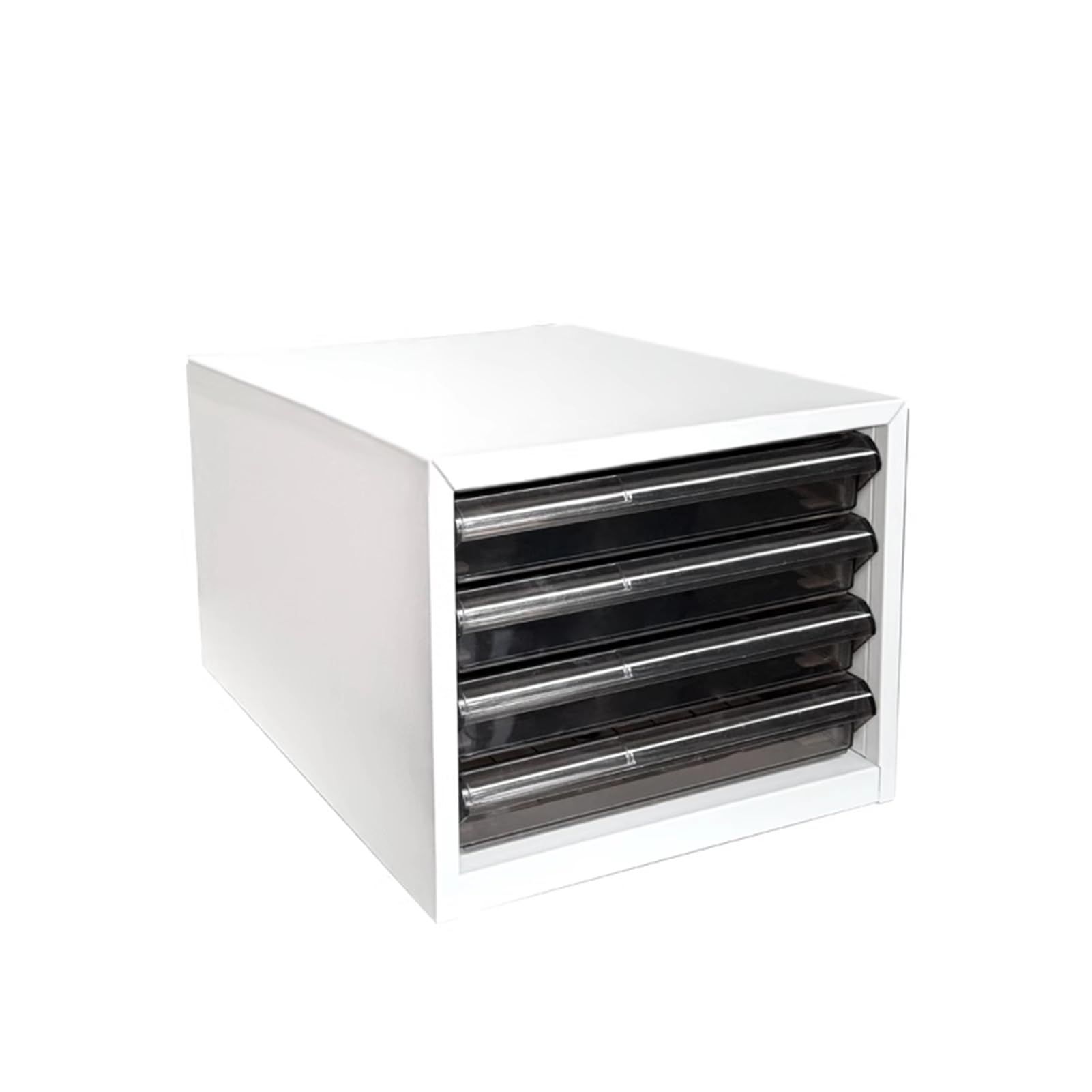 Schubladenbox Aktenschrank Aus Stahl – Schreibtisch-Organizer Mit Schubladen, Aufbewahrungsbox For Kleine Gegenstände/Kosmetikartikel Im Büro(C)
