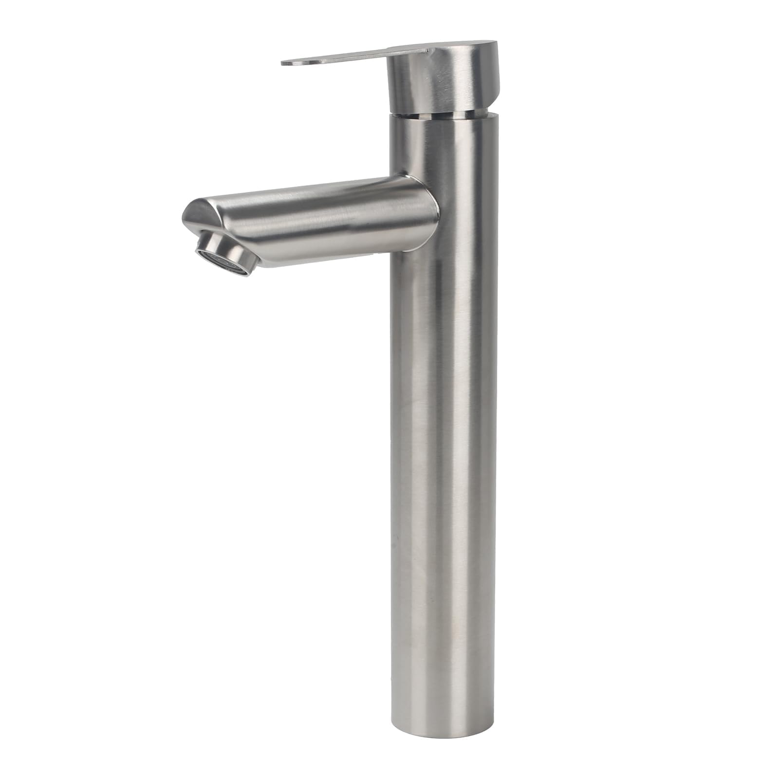 Mitigeur Lavabo Haut Robinet Salle De Bain En Acier Inoxydable 304 | Robinet de lavabo Haut Robinets Lavabo Robinets Salle Bain Contrôle de l'eau Chaude et Froide Noyau de Valve en Céramique