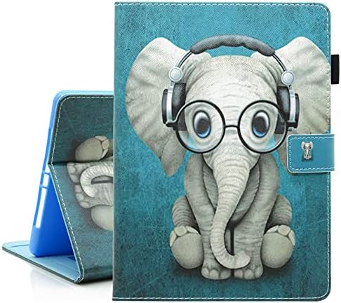 BYCeKe Case for iPad Mini 6th Generation 2021 iPad Mini 6 Case Slim PU Leather iPad Mini 8.3 Case Cover Stand with Auto Wake/Sleep Pencil Holder for iPad Mini 8.3 inch 6th Generation 2021, Pink Blue