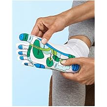 Reflexology Socks - Reflexology Zones Marked. 1 Pair