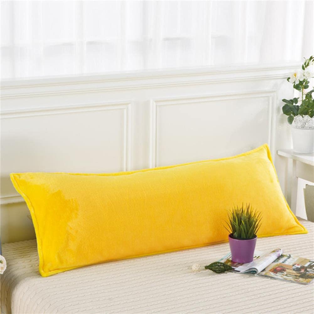 Taie d'oreiller longue en flanelle supérieure confort de couchage double raffiné
