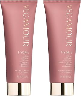 HYDR-8 Hydrate and Repair Shampoo and Conditioner Kit | Cleanses and Strengthens Dry, Damaged Hair with Amino Acids and Karmatin™ | Clean, Vegan, Cruelty-Free, Clinically Proven, Color Safe
