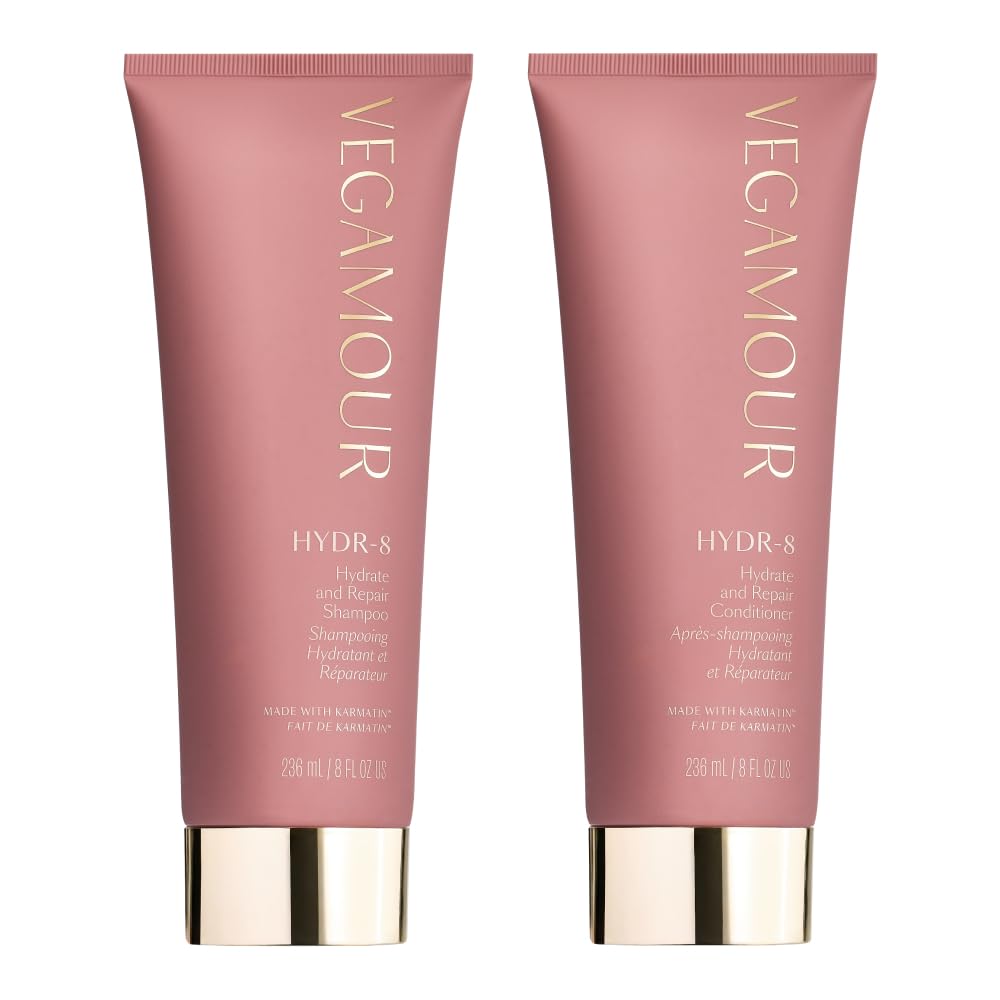 VEGAMOUR HYDR8 Hydrate and Repair Shampoo and Conditioner