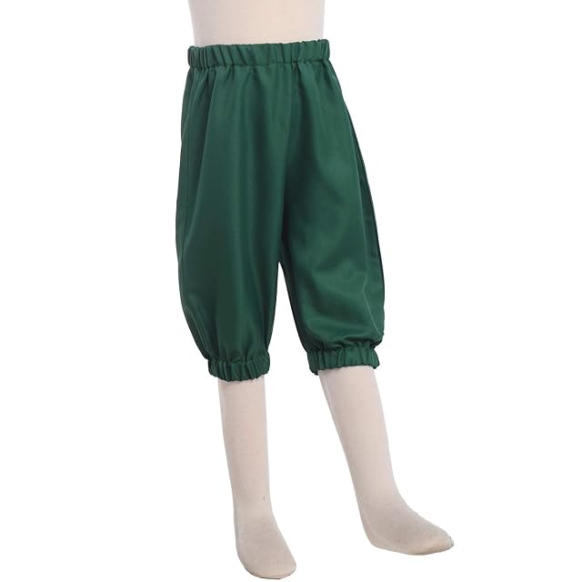Foto 6 de 7 de BPURB Niños 18th Century Colonial Pilgrim Costume Shorts Pantalones Bragas de Verano para Niños
