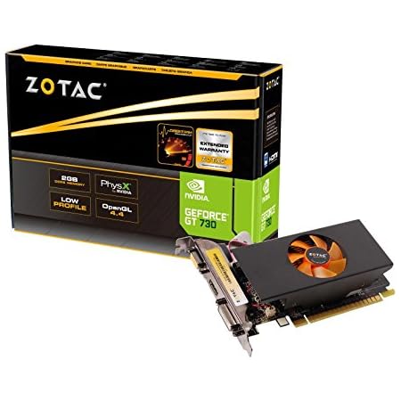 Amazon In Buy Zotac Nvidia Gt 730 2gb Ddr5 Pci E Graphics Card Online At Low Prices In India Zotac Reviews Ratings