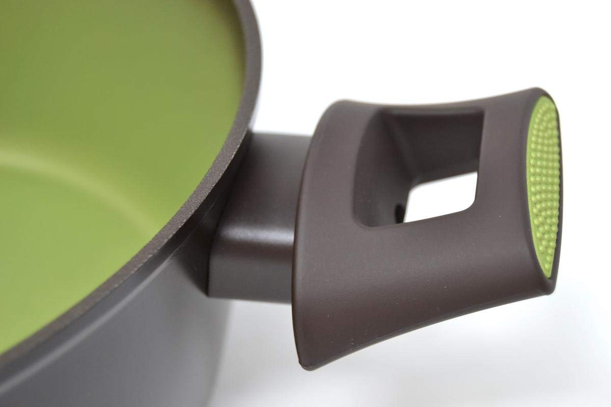 Casseruola Amercook Avocado con coperchio, 28 cm