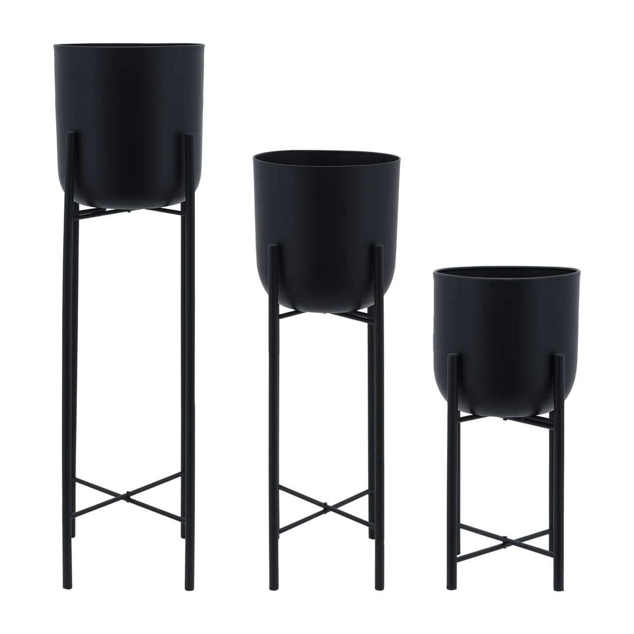 See full amazon price history chart for INDIAN DECORMART Metal Planter Set of 3 (Black) INDIAN DECORMART Metal Planter Set of 3 (Black) (B0CFG395Y5) Amazon Price History, Amazon Price Tracker