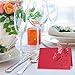 Uposao 50 Stück Tischkarten Hochzeit, Hohle Schmetterling Platzkarten Grußkarten zum Beschriften Namenskarten Sitzplatzkarten Blanko für Hochzeit Party Feste Geburtstag Party Dekoration,Lila