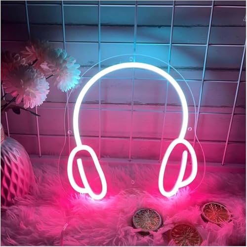 Enseignes lumineuses néon pour bar et décoration murale de studio DJ 27x28cm