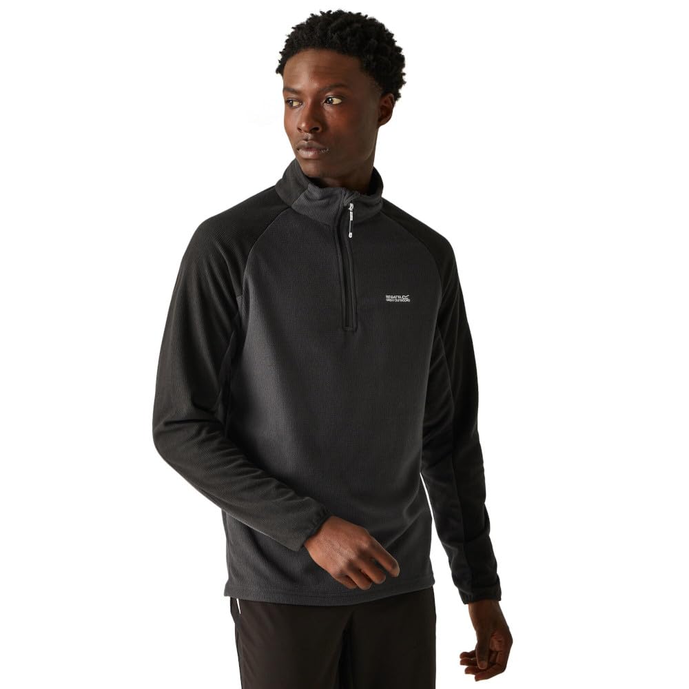 Regatta Elson II Mens Fleece Ash/Black