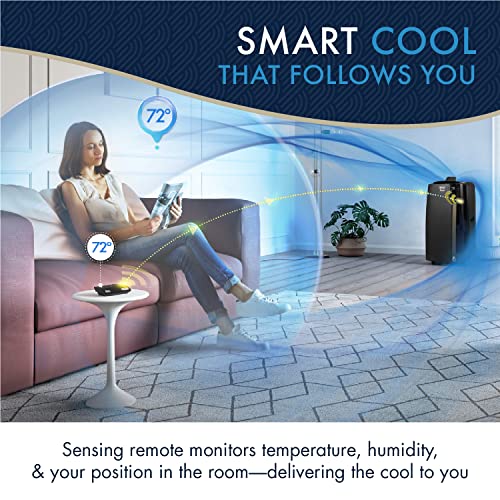 DeLonghi Portable Air Conditioner 14,000 BTU,cool extra large rooms up to 700 sqft,remote,energy saving mode,extremely quiet,dehumidifier,fan,programmable,window venting kit,AC Unit for room,EX390LVYN by De'Longhi - Image 2