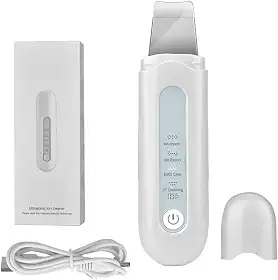 Peeling Ultrassônico e Ionização Portátil Anti Cravos E Acne Limpeza de Pele