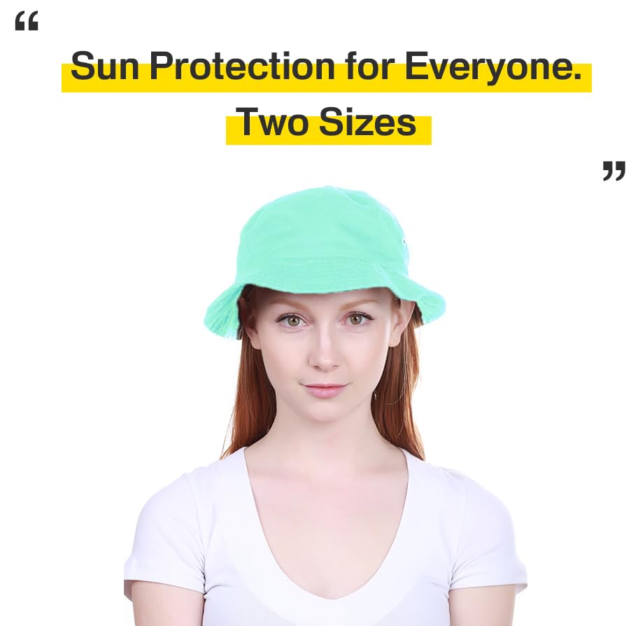 Image of KBETHOS 100% Cotton Washed Bucket Hat