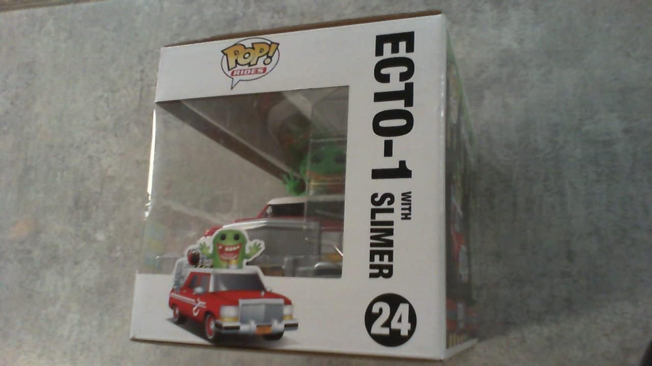 Funko Ghostbusters Funko POP! Movies ECTO-1 with Slimer Exclusive Vinyl Figure Set