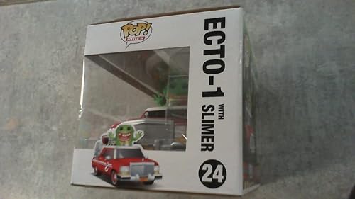Miniatura 4 de Funko Ghostbusters Funko POP! Movies ECTO-1 con juego exclusivo de figuras de vinilo Slimer