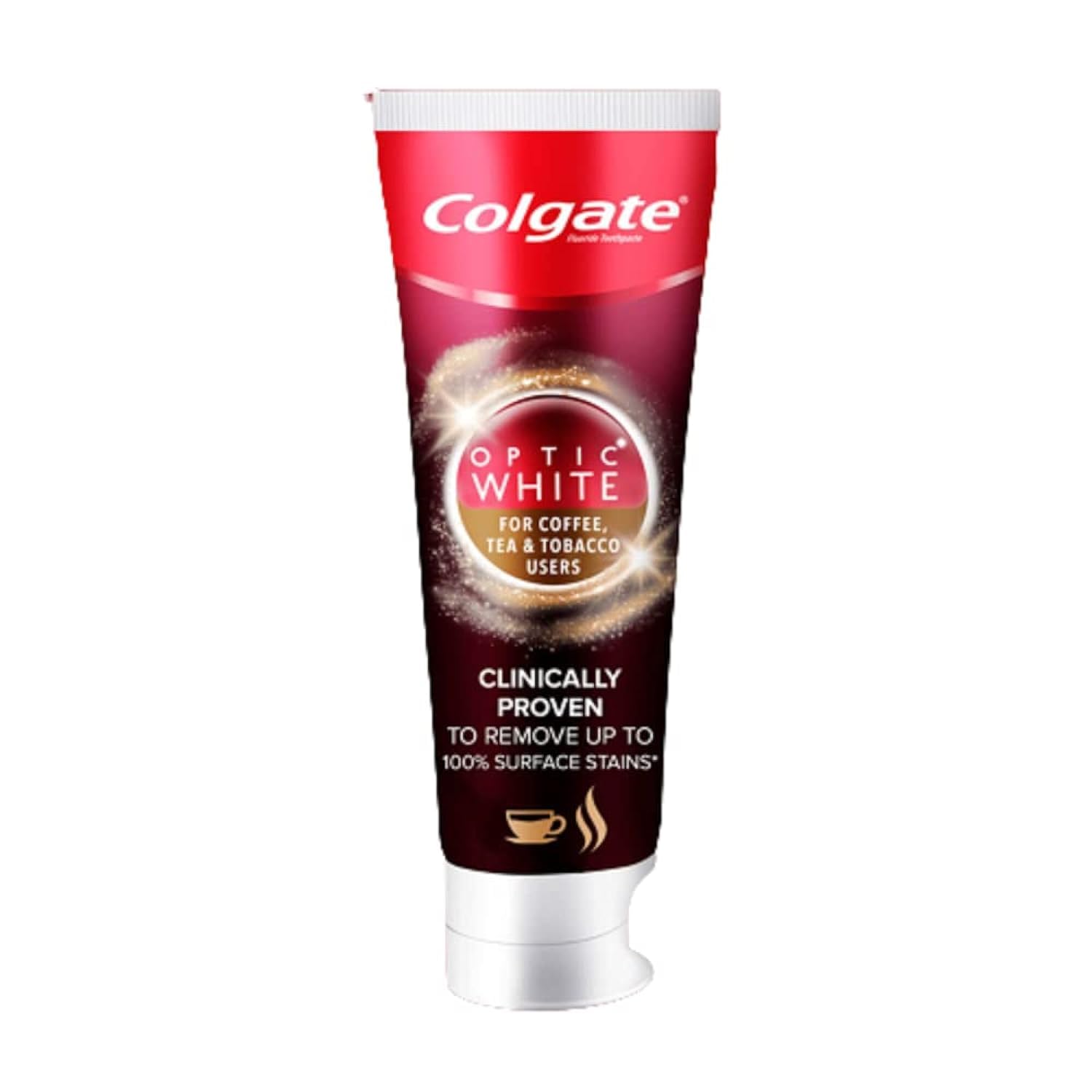 colgate optic white for coffee tea & tobacco users Toothpaste Coffee, and Users, Teeth Whitening Toothpaste, Remove Surface Stains, 75 ml : Buy Online at Best Price The good value for the price and the ease of use further enhance its appeal among Consumers Colgate Optic White Tea,Coffee,Tobacco users