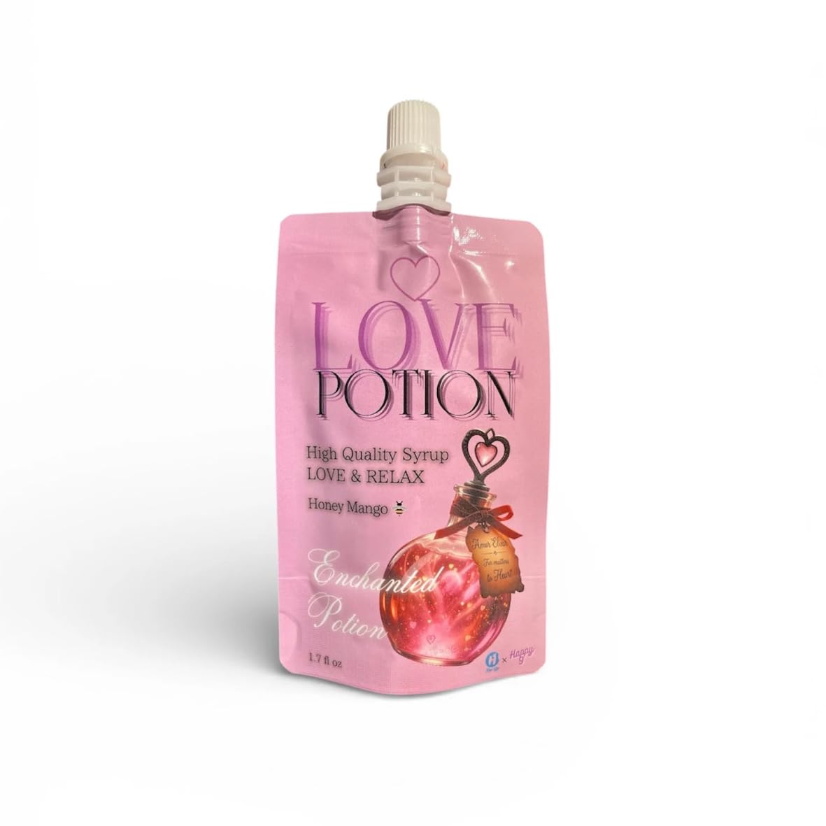 Amazon | Happy9 「LOVE POTION」マンゴーシロップ リニューアル増量