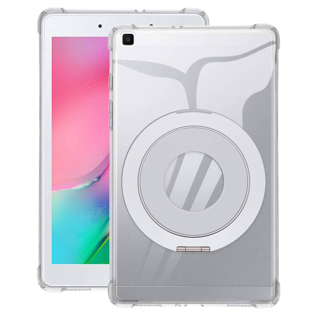 Funda Samsung Galaxy Tab A 8.0 2019 transparente con soporte mango escritorio 8