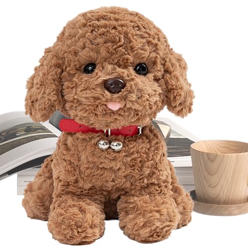 Derwrtup Robot Dog Plush,Juguete de animal simulado que habla en movimiento - cachorro robot animal realista, para niños, niñas, familia, amigos, adolescentes, cumpleaños, Navidad Derwrtup Robot Dog Plush,Juguete de animal simulado que habla en movimiento - cachorro robot animal realista, para niños, niñas, familia, amigos, adolescentes, cumpleaños, Navidad