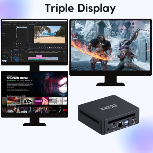 Image of SKULLSAINTS CoreX Mini PC Powered by Ryzen 7 4800H (8C, 16T), Triple Display Support, Wi-Fi 6, Bluetooth 5.2, Expandable RAM & Storage (Silver, Ryzen 7 4800H, 0, GB, Windows 11 Pro, 0, GB)