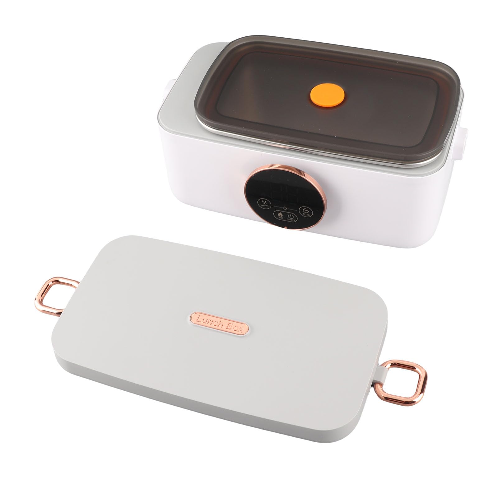 SIXRUN Bentos Lunch Box, Scaldavivande Portatile in Acciaio Inossidabile con 3 Scomparti, Capacità 1000ml, Ideale per Bambini e Ufficio