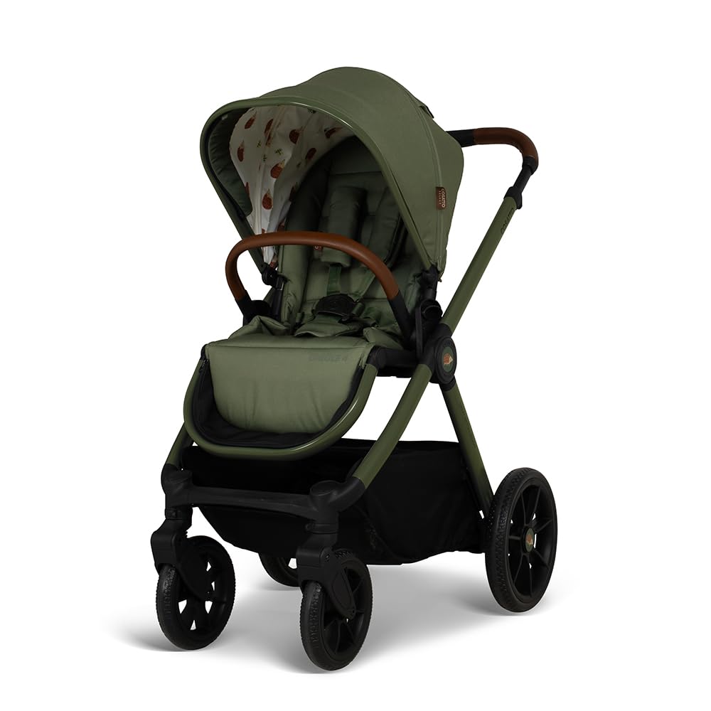 COSATTO Giggle 4 Travel System - Sistema da viaggio 3 in 1, 0-25 kg, ca. 4 anni, pieghevole, carrozzina, carrozzina, navicella, seggiolino auto, seggiolino i-Size gruppo 0+, seggiolino auto e