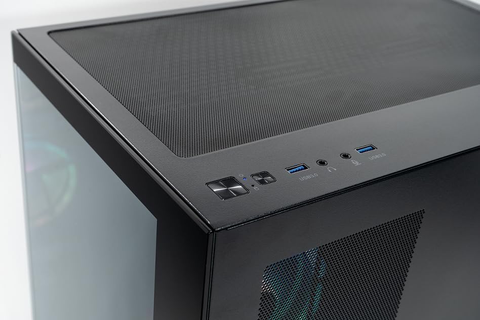 Der CyberPowerPC Luxe zeigt beeindruckende Hardware wie Intel i9 Prozessor und DDR5 RAM.