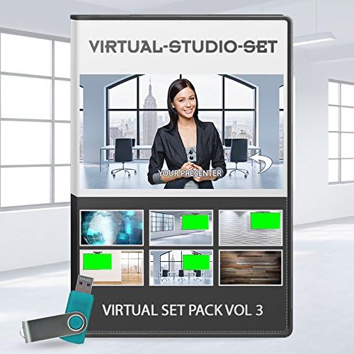 Virtual Set Pack Vol 3 - News Production Background Kit