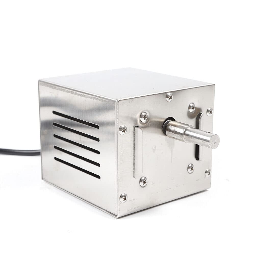 Barbacoa de motor de acero inoxidable de 60 kg giratorio 220 V 25 W motor eléctrico para pinchos de barbacoa