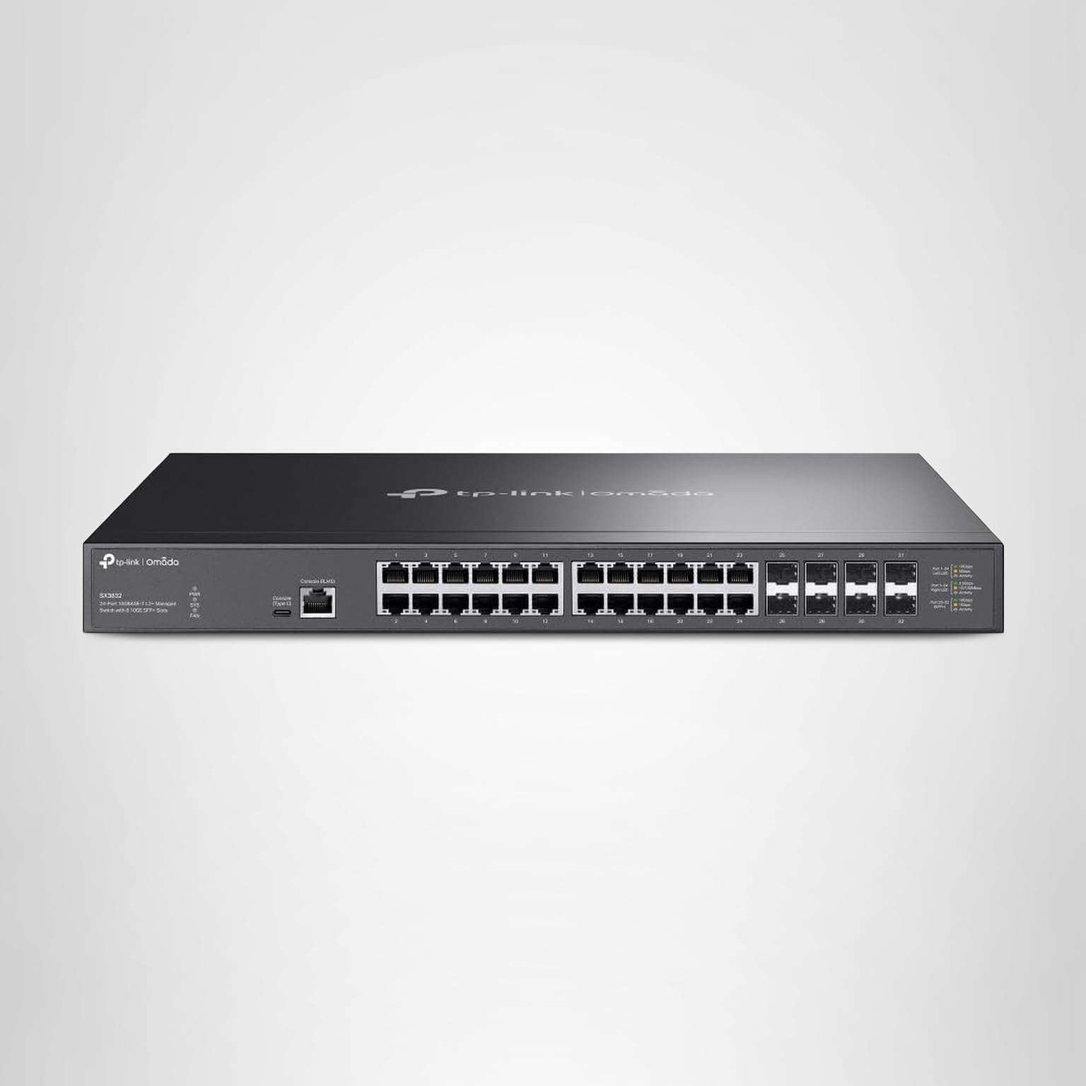 Amazon.com: SX3832 Omada 24-Port 10GBASE-T L2+ Managed Switch with