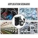 60CST-A1C01330 Servomotor, 400 W, 1.27 Nm, 2.8 A, AC Servo Drive HTNC-C30S-L15A-RABN-BD river Resistance RS485, hochpräziser Servomotor, magnetisch (400 W)