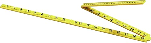 LEARNING ADVANTAGE Medidor plegable  Mide en pulgadas, centímetros, milímetros y metros  Regla plegable para sistemas de medición métricos e