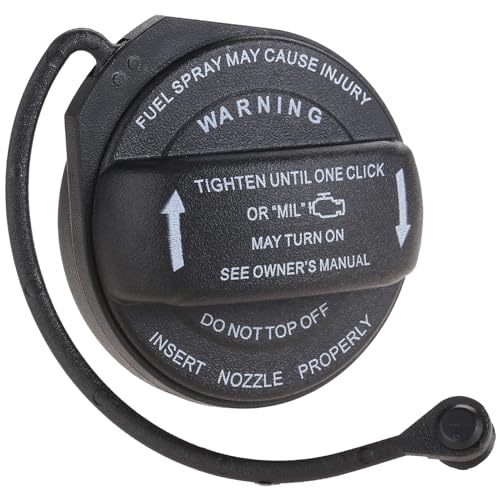 Gas Cap, Fuel Cap with Retaining Strap Replace 8K0201550N, 8K0-201-550-N, 8K0 201 550 N Compatible with Audi - A4, A4 Quattro, A5, A5 Quattro, A8 Quattro, Q5, RS5, S4, S5, S8, SQ5, allroad