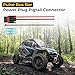 M MATI Pulse Bus Bar Power Plug Pigtail Connector for Polaris Ranger General RZR 1000 900 RS1 Turbo PRO EV 1500 PRO-XD (Red/Black/White) 4016007 4018346