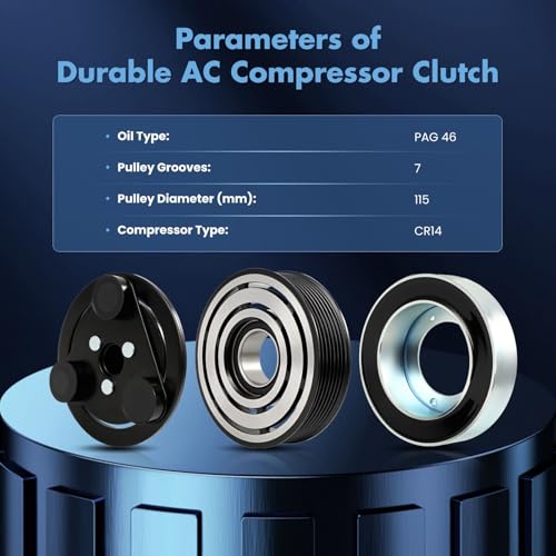 Image of ECCPP A /C Compressor Clutch 2005-2020 for Nissan Frontier for Xterra 4.0L