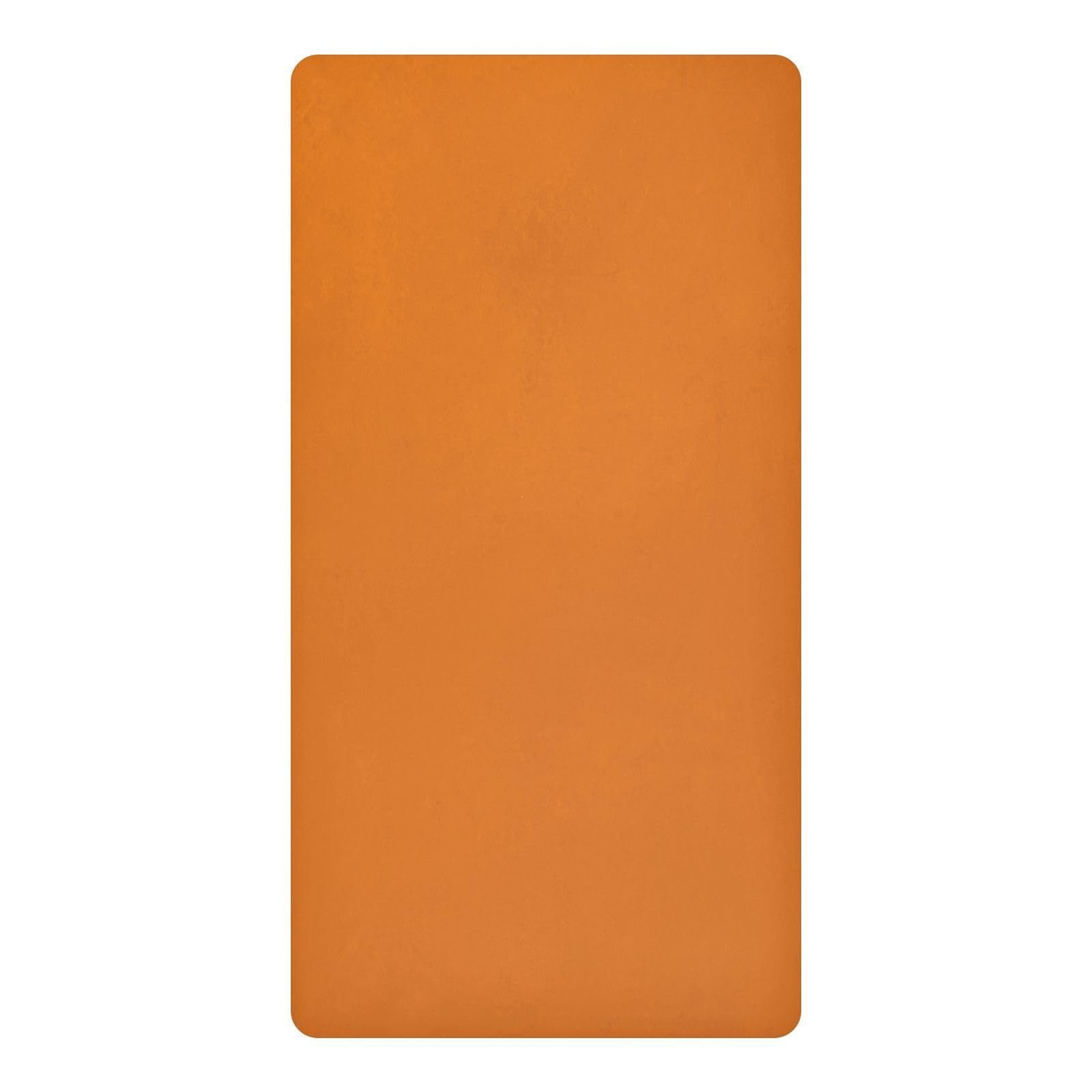 JiangGgen Orange Baby Crib Sheet Soft Breathable Playard Sheet-S