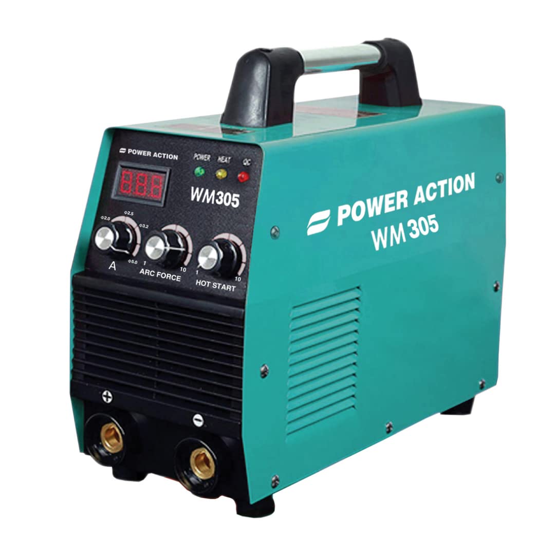 Sulfar Power Action IGBT Welding Machine WM305 Voltage 160-240V, No Load 65V, Current Range 20-305A Max Input 41A With Professional Finish (WM305, Green)