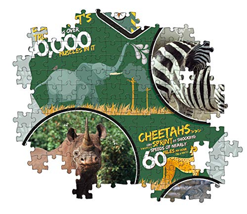 Puzzle 180 pièces : National Geographic Kids : Sauvage Clementoni Puzzles - vue 4