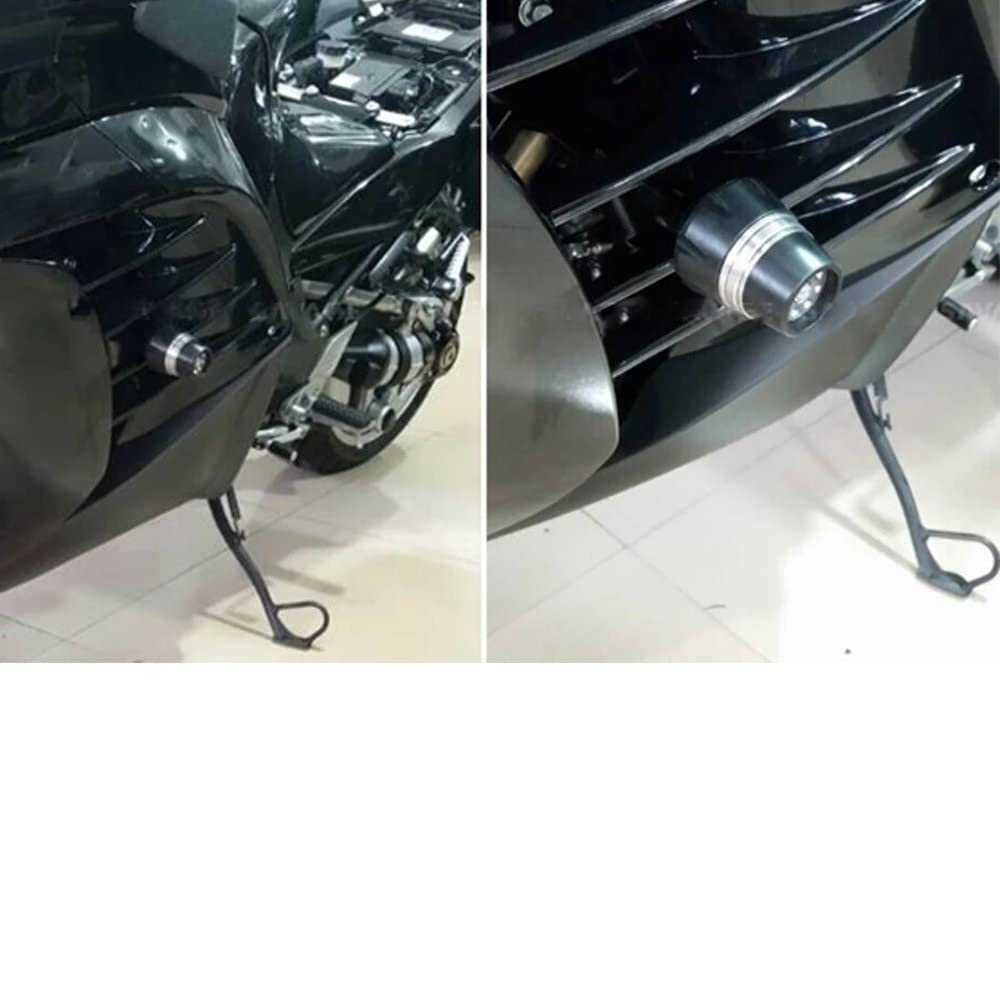 Forcelle per Moto Moto Protezione Anti-Caduta per GTR 1400 Crash Pad Protector Paratelaio Crash Protector per Kawasaki Z250 Z300 Tamponi Paratelaio Moto