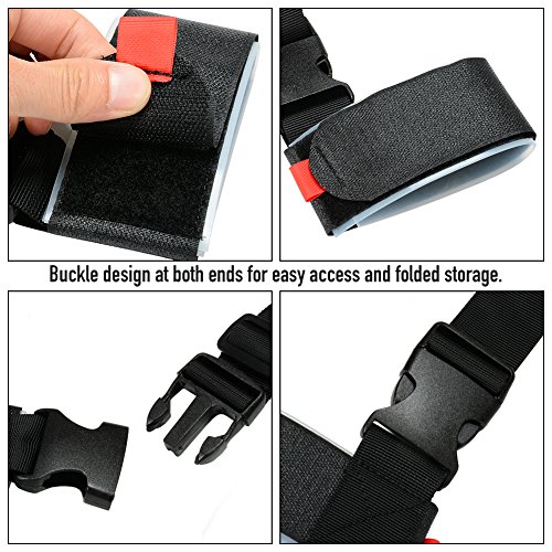 image for Mounchain Ski Carrier Strap and Pole Carrier Sling Strap Thick and Str