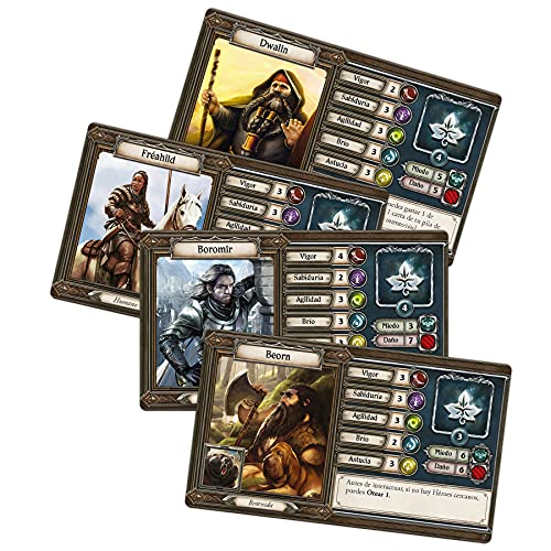 Fantasy Flight Games | Viajes por la Tierra Media: Vientos de Guerra | Expansión | Juego de Mesa Cooperativo de Aventuras | A Partir de 14 Años | De 1 a 5 Jugadores | 60 Minutos por Partida | Español - imagen 4