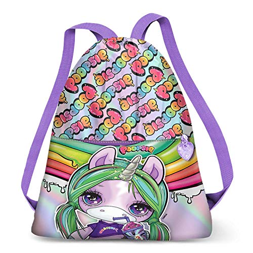 Karactermania Poopsie Slime Surprise Arcoiris: Saco de Cuerdas Strap  Multicolor