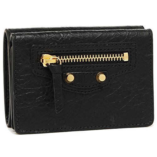 [バレンシアガ] 折財布 レディース BALENCIAGA 477455 D940G 1000 ブラック [並行輸入品]