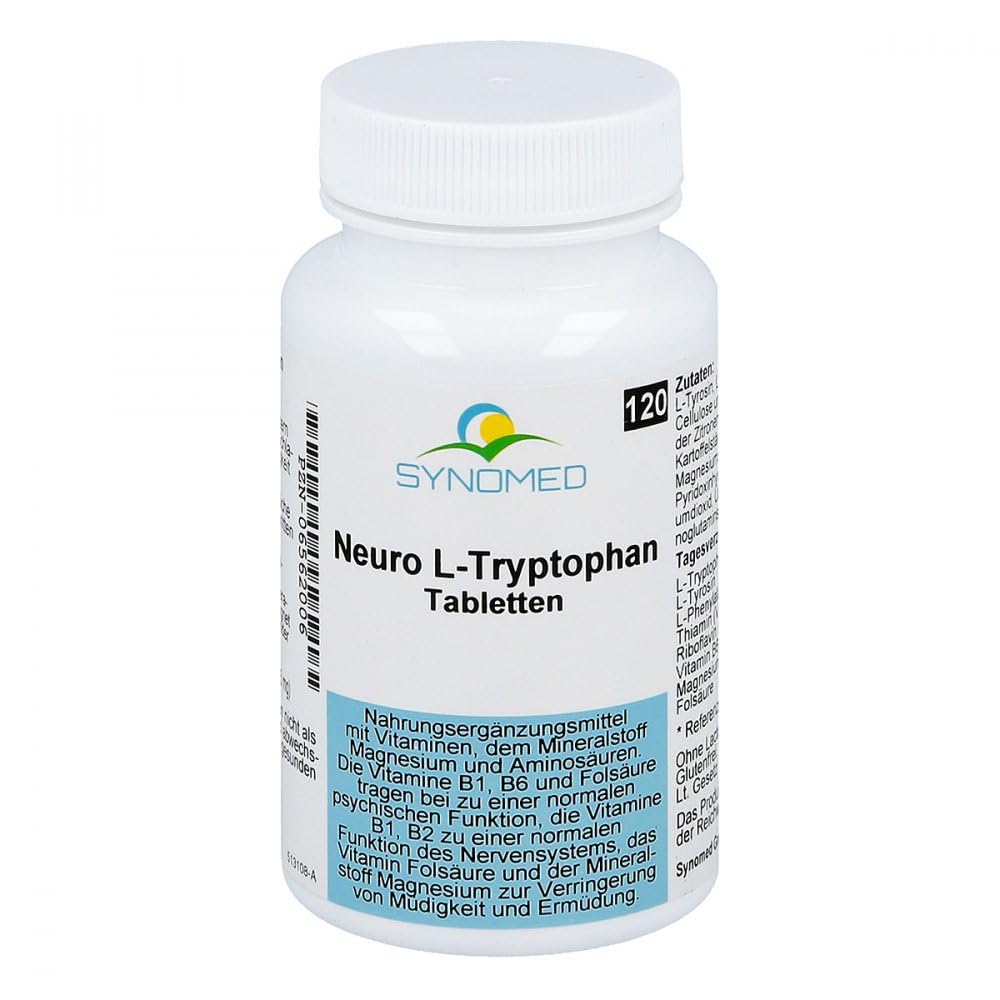 SYNOMED Neuro L-Tryptophan Tabletten, 120 Tabletten (75 g)