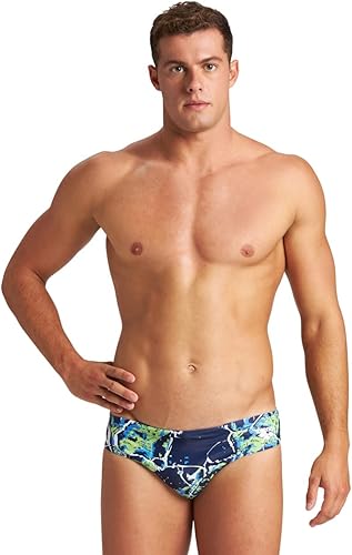 ARENA Men's Earth Texture Brief Swimsuit