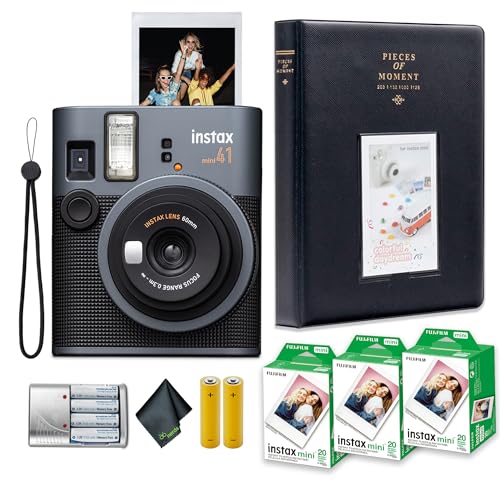 Image of FUJIFILM INSTAX Mini 41 Instant Camera 60-Sheet Bundle