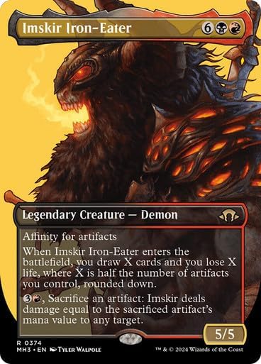 Generic Imskir Iron-Eater (Borderless) (374) MTG